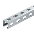 OBO BETTERMANN - Profilschiene mit Seitenlochung,Schlitz 22mm 3000x41x41 Stahl tauchfeuerverzinkt