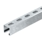 OBO BETTERMANN - Profilschiene gelocht, Schlitzweite 22mm 3000x41x41 Stahl bandverzinkt