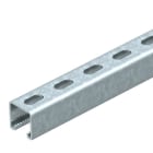 OBO BETTERMANN - Profilschiene gelocht, Schlitzweite 22mm 6000x41x41 Stahl tauchfeuerverzinkt