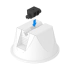 OBO BETTERMANN - Adapter für Dachleitungshalter universal Ø4mm Polypropylen schwarz