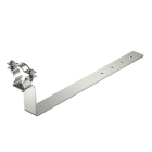 OBO BETTERMANN - Dachleitungshalter für Ziegeldächer 280mm Edelstahl, rostfrei A2 1.4301