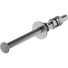 OBO BETTERMANN - Gewindestange für 4 FangFix-Betonsteine 500mm Edelstahl, rostfrei A2 1.4301