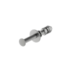 OBO BETTERMANN - Gewindestange für 2 FangFix Betonstein 340mm Edelstahl, rostfrei A2 1.4301
