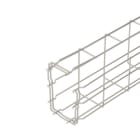 OBO BETTERMANN - G-Gitterrinne Magic 150x100x3000 Edelstahl, rostfrei A2 1.4301 blank, nachbehandelt