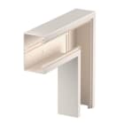 OBO BETTERMANN - Flachwinkel 70x110mm Polyvinylchlorid cremeweiß RAL 9001