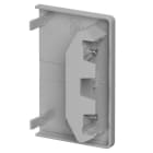 OBO BETTERMANN - Endstück 70x110mm Polyvinylchlorid steingrau RAL 7030