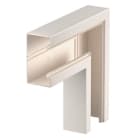 OBO BETTERMANN - Flachwinkel 70x130mm Polyvinylchlorid cremeweiß RAL 9001