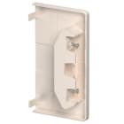 OBO BETTERMANN - Endstück 70x130mm Polyvinylchlorid cremeweiß RAL 9001