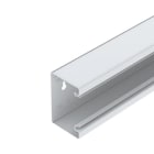 OBO BETTERMANN - Geräteeinbaukanal symmetrisch 70x110x2000 Stahl reinweiß RAL 9010