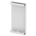 OBO BETTERMANN - Endstück 70x130x10 Stahl reinweiß RAL 9010