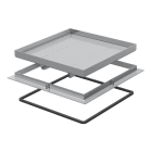 OBO BETTERMANN - Schwerlast-Rahmenkassette blind 282x282x40 Edelstahl, rostfrei A2 1.4301