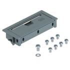 OBO BETTERMANN - Schnurauslass für Rahmenkassette Polyamid eisengrau RAL 7011