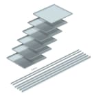 OBO BETTERMANN - Kassette für OKA-G und OKA-W 400x400x15 Edelstahl, rostfrei A2 1.4301