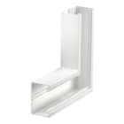 OBO BETTERMANN - Flachwinkel symmetrisch 70x110x300 Aluminium reinweiß RAL 9010
