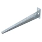 OBO BETTERMANN - Wand- und Stielausleger mit 2 Befestigungslöchern B410mm Stahl tauchfeuerverzinkt