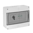 OBO BETTERMANN - Generatoranschlusskasten 2 PV-String mit Trennschalter 1000V DC lichtgrau RAL 7035