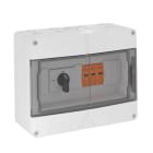 OBO BETTERMANN - Generatoranschlusskasten 2 PV-String mit Trennschalter 900V DC lichtgrau RAL 7035