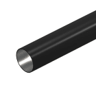 OBO BETTERMANN - Stapa Steckrohr ohne Gewinde Ø16, 3000mm Stahl PES50 - Polyester/Epoxid tiefschwarz RAL 9005