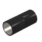 OBO BETTERMANN - Stapa Steckmuffe ohne Gewinde Ø16mm Stahl PES50 - Polyester/Epoxid tiefschwarz RAL 9005