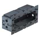 OBO BETTERMANN - Geräteeinbaudose 3-fach für Modul 45 51x76x160 Polyamid eisengrau RAL 7011