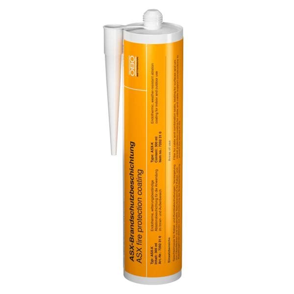 OBO BETTERMANN - Ablationsbeschichtung in Kartusche 300ml Intumeszierender Baustoff