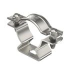 OBO BETTERMANN - Leitungshalter für isCon-Ableitung grau Ø26mm Edelstahl, rostfrei A2 1.4301