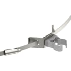 OBO BETTERMANN - Leitungshalter mit Spannband für isCon-Ableitung grau Ø26mm Polyamid lichtgrau