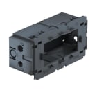 OBO BETTERMANN - Geräteeinbaudose 2-fach für Modul 45 51x76x140 Polyamid eisengrau RAL 7011