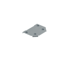 OBO BETTERMANN - Deckel T-Abzweigstück für RTM 100 B=100mm Stahl bandverzinkt Zink/Aluminium, Double Dip