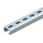 OBO BETTERMANN - Profilschiene gelocht, Schlitzweite 22mm 200x50x30 Stahl tauchfeuerverzinkt