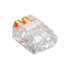 OBO BETTERMANN - Universalklemme 2 starre-flexible Leiter 0,2-2,5mm² Polycarbonat transparent
