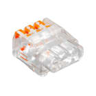 OBO BETTERMANN - Universalklemme 3 starre-flexible Leiter 0,2-2,5mm² Polycarbonat transparent