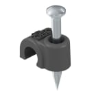 OBO BETTERMANN - ISO-Nagel-Clip 10mm, L25 Polypropylen tiefschwarz RAL 9005