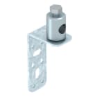 OBO BETTERMANN - Iso-Combi Wandanschluss gewinkelt 200x160x65 Edelstahl, rostfrei A2 1.4301