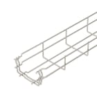 OBO BETTERMANN - Gitterrinne GRM 55x100x3000 Edelstahl, rostfrei A2 1.4301 blank, nachbehandelt