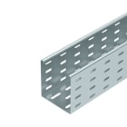 OBO BETTERMANN - Kabelrinne MKS gelocht, mit Verbinder 110x100x3000 Stahl bandverzinkt