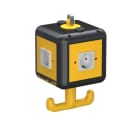 OBO BETTERMANN - HoverCube IP20, mit Griff, bestückt 140x140x252 Polyamid graphitschwarz RAL 9011