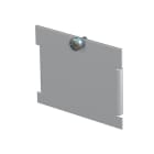 OBO BETTERMANN - Blindabdeckung MTU für Montageträger 62x66x4,5 Stahl bandverzinkt tiefschwarz RAL 9005