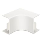 OBO BETTERMANN - Inneneckhaube halogenfrei 40x60mm Polycarbonat/Acrylnitril-Butadien-Styrol reinweiß RAL 9010