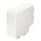 OBO BETTERMANN - Flachwinkelhaube halogenfrei 60x110mm Polycarbonat/Acrylnitril-Butadien-Styrol reinweiß RAL 9010