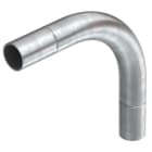 OBO BETTERMANN - Stapa Steckbogen ohne Gewinde Ø50mm Stahl galvanisch verzinkt