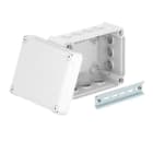 OBO BETTERMANN - Kabelabzweigkasten mit hohem Deckel 190x150x94 Polypropylen / Polycarbonat lichtgrau RAL 7035