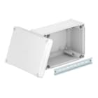 OBO BETTERMANN - Kabelabzweigkasten geschlossen mit hohem Deckel 285x201x139 Polypropylen / Polycarbonat lichtgrau RAL 7035