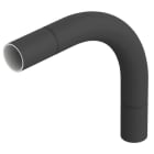 OBO BETTERMANN - Stapa Steckbogen ohne Gewinde Ø16mm Stahl PES50 - Polyester/Epoxid tiefschwarz RAL 9005