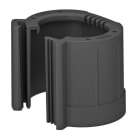 OBO BETTERMANN - Rohrendtülle, teilbar metrisch M25 Polyethylen schwarz