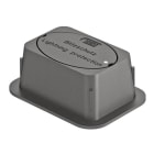OBO BETTERMANN - Unterflur-Trennstellenkasten ohne eingebauter Trennstelle 227x155x115 Gusseisen schwarz