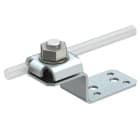OBO BETTERMANN - Anschlussbauteil mit Doppelüberleger 82x30x26 Aluminium alu