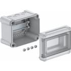 OBO BETTERMANN - Kleinverteiler ohne Klemmleiste, für 5 TE 190x150x125 Polycarbonat lichtgrau RAL 7035