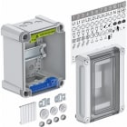 OBO BETTERMANN - Kleinverteiler für max. 3 Teilungseinheiten 150x190x125 Polycarbonat lichtgrau RAL 7035