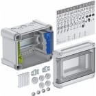 OBO BETTERMANN - Kleinverteiler für max. 5 Teilungseinheiten 190x150x125 Polycarbonat lichtgrau RAL 7035